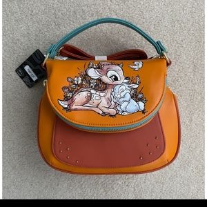 Loungefly Disney Bambi Floral Forest Crossbody